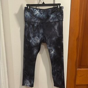 RBX Women's Black and Gray Tie-Dye Leggings